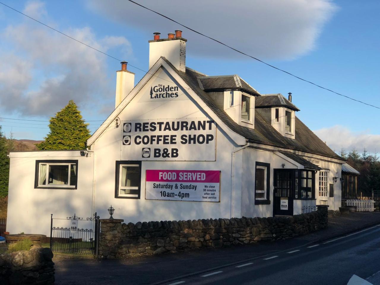 The Golden Larches Bed & Breakfast Lochearnhead Bagian luar foto