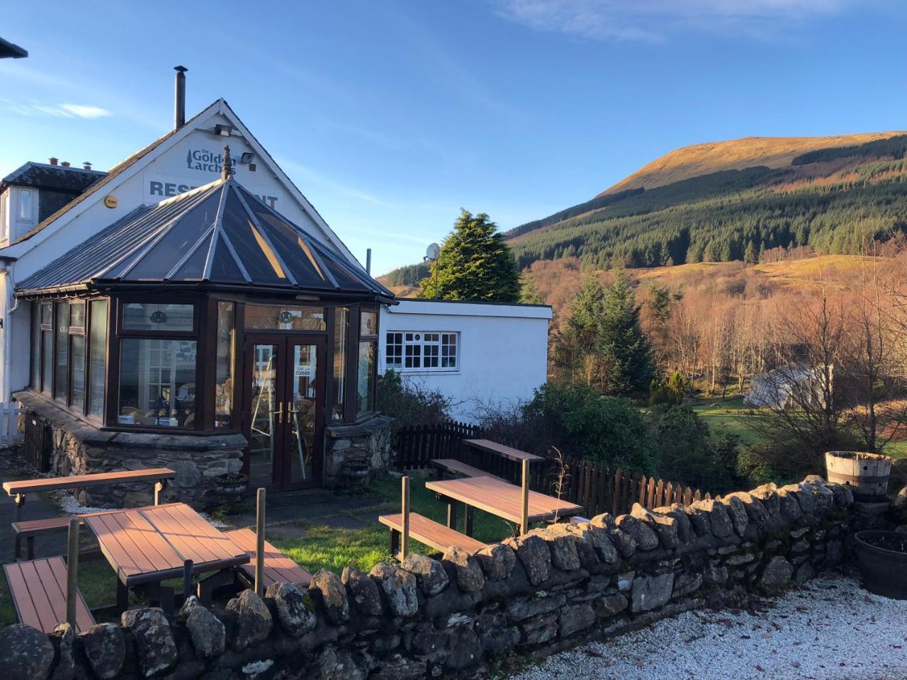 The Golden Larches Bed & Breakfast Lochearnhead Bagian luar foto